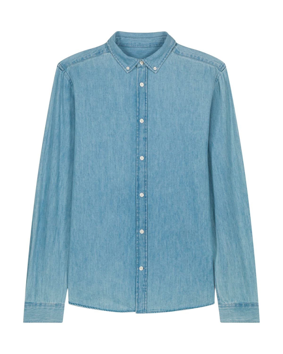 Stanley Denim Shirt – Light Wash