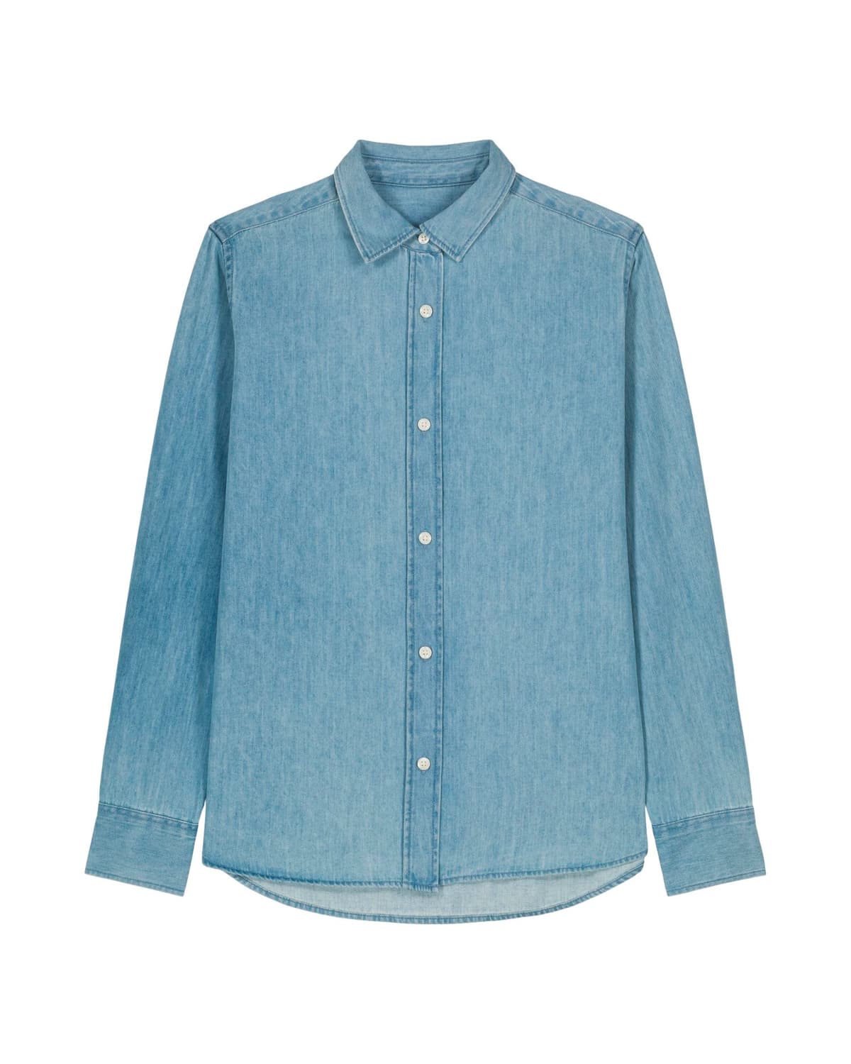 Stella Denim Shirt – Light Wash