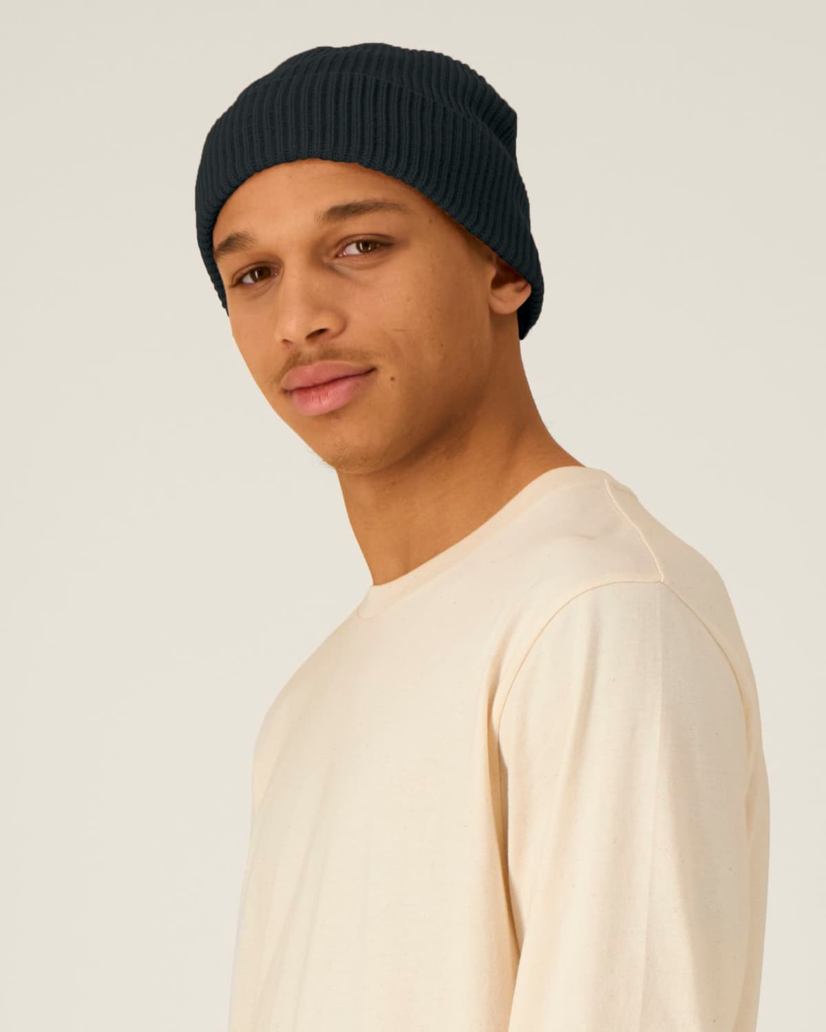 Fisherman Beanie – Black