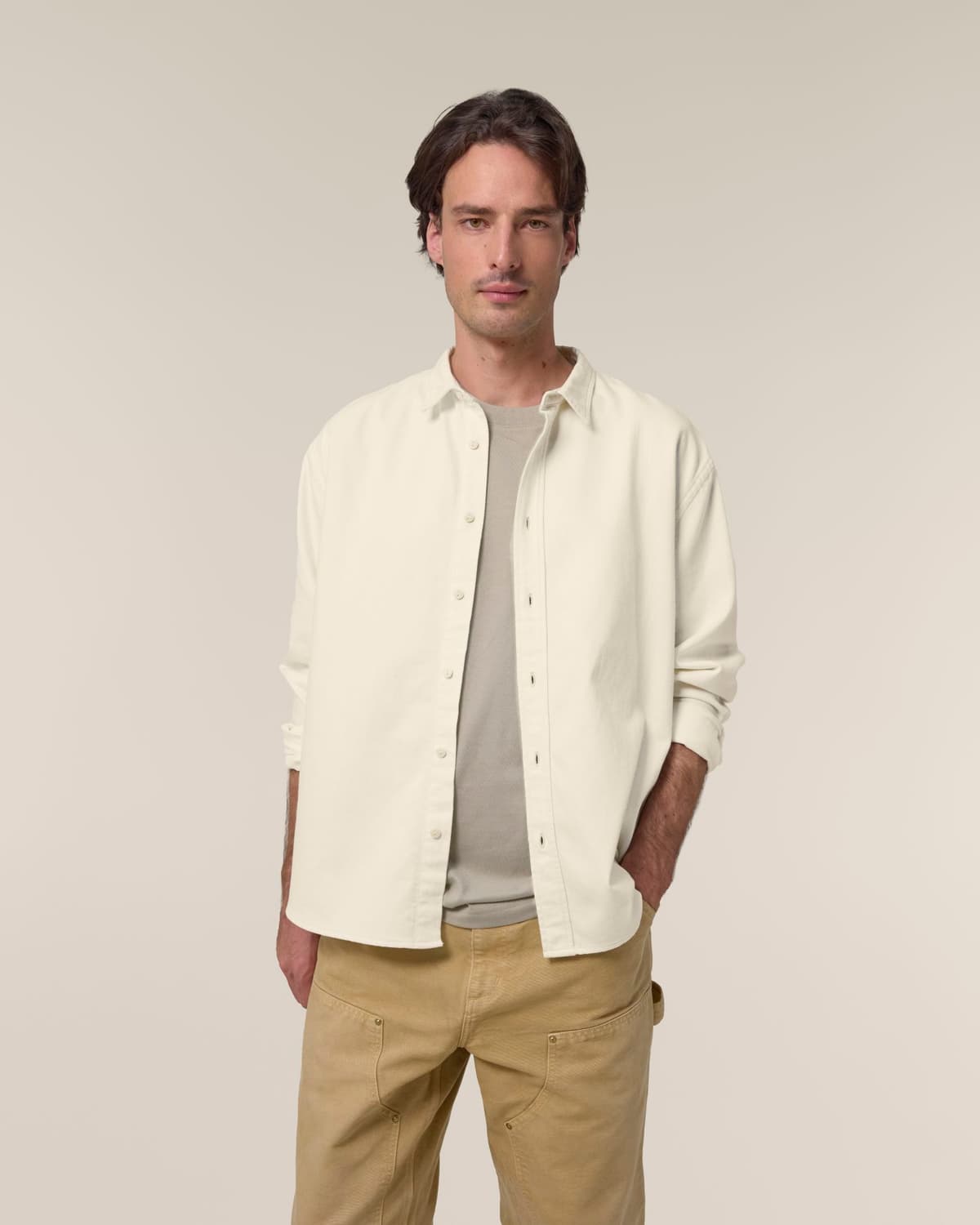 Worker Shirt – Natural Raw
