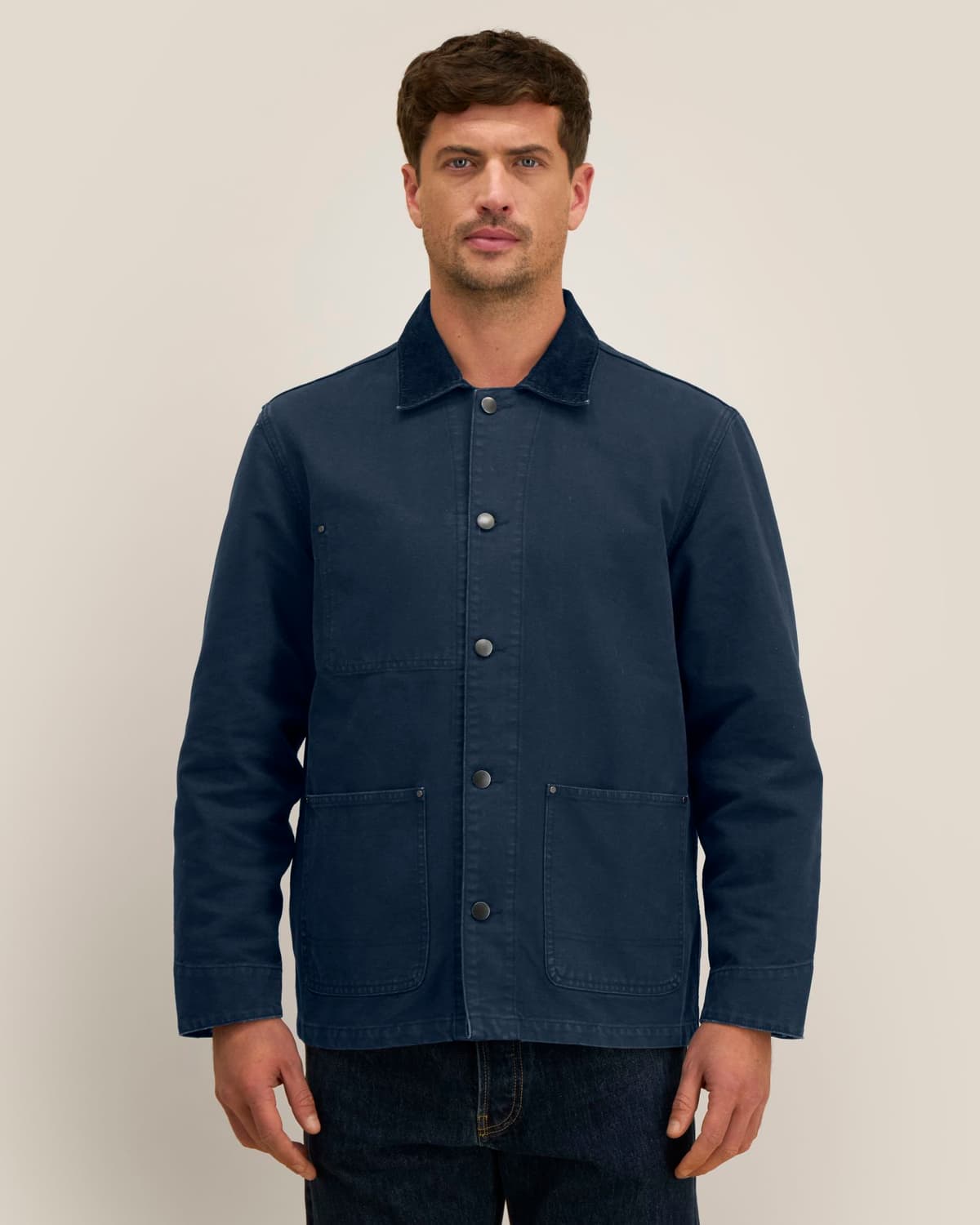Chore Jacket – G.Dyed Navy