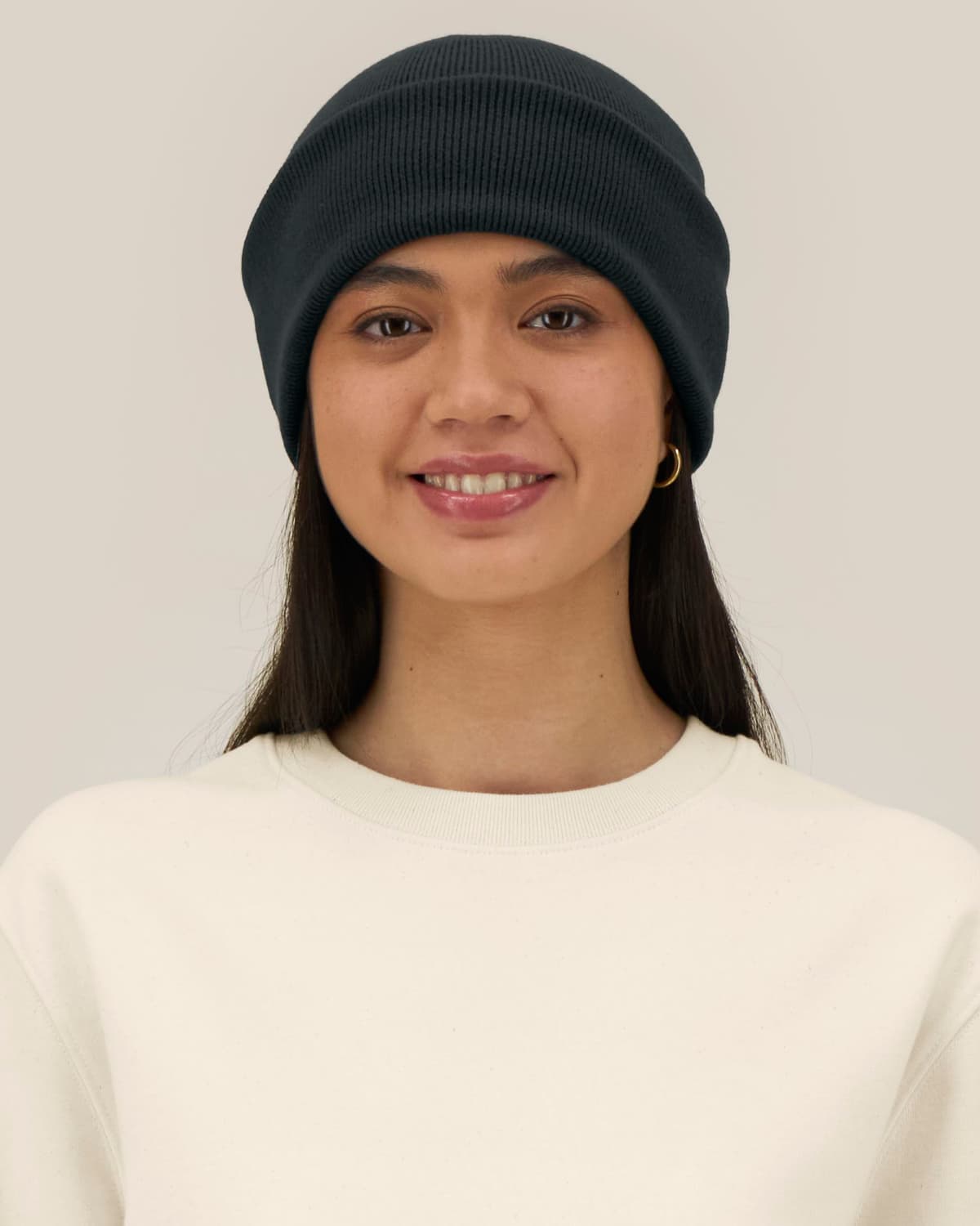 Rib Beanie 2.0 – Black