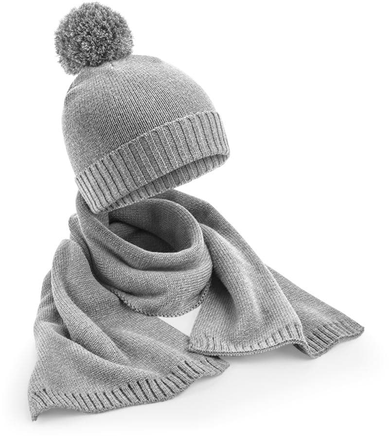 Beechfield | B 401 – light grey fleck