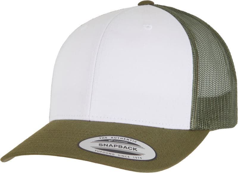 Flexfit | 6606CF – moss green/white/olive