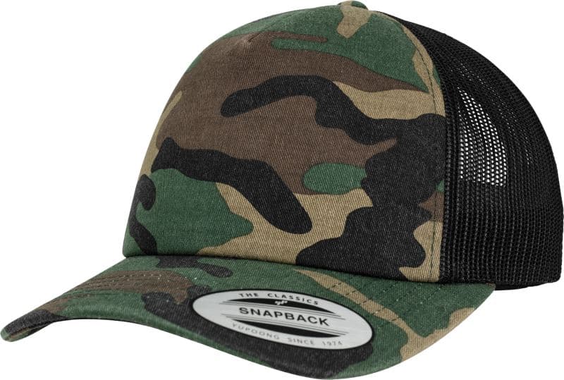 Flexfit | 6606C/6606CA – wood camo/black